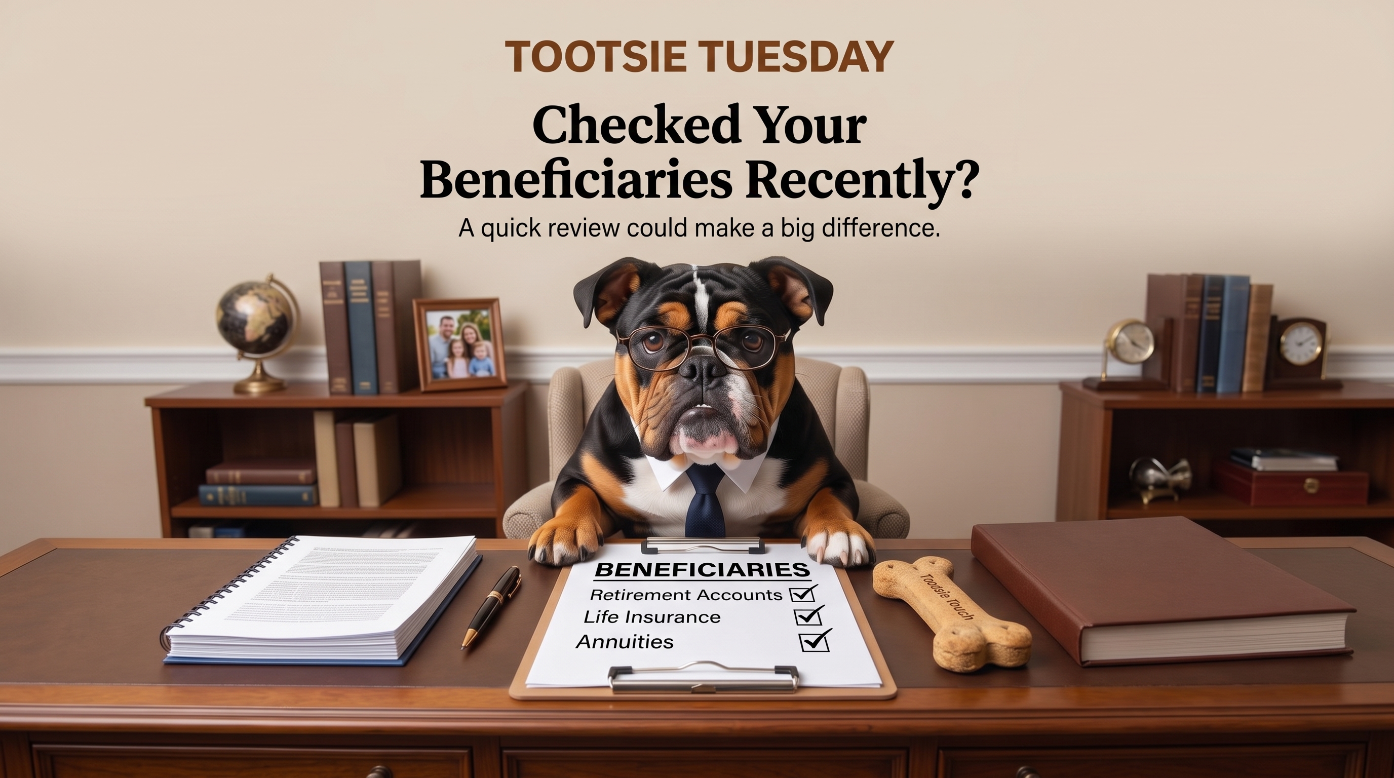 Tootsie Asks: Checked Your Beneficiaries Recently?